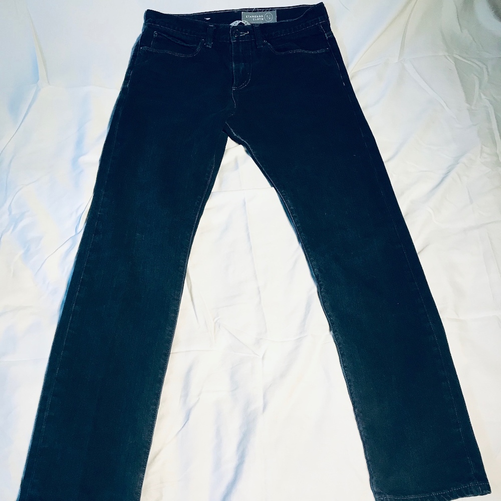 Standard Cloth Skinny Tapered Dark Wash Jeans
